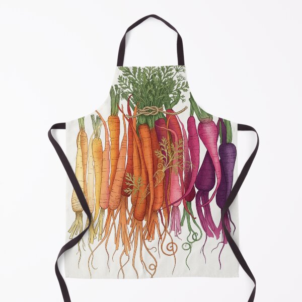Item preview, Colorful Rainbow Carrot Fine Poster designed and sold by STTrillionTEES.