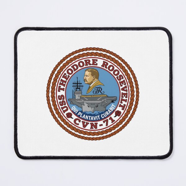 Item preview, USS Theodore Roosevelt CVN-71 Aircraft Carrier Seal designed and sold by CharlieDesings.