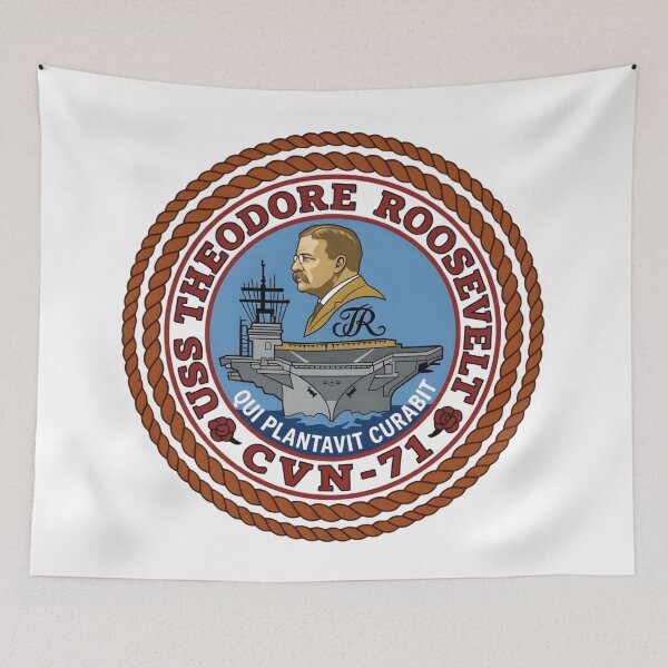 Item preview, USS Theodore Roosevelt CVN-71 Aircraft Carrier Seal designed and sold by CharlieDesings.