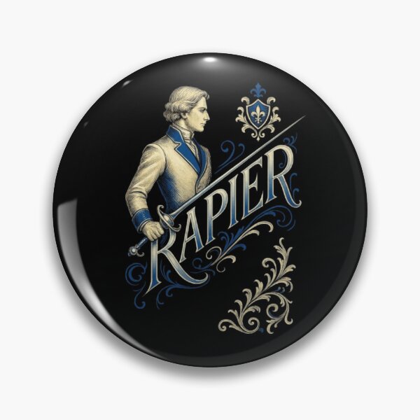 Item preview, Rapier Fencer Duelist Design, Fencing Sword Fighter Shirt, Épée Foil Sabre Athlete, Classical Duel Sword, Olympic Fencing, Swordsmanship Art designed and sold by Typologystudios.