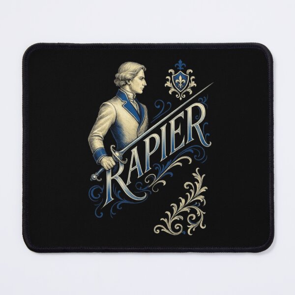 Item preview, Rapier Fencer Duelist Design, Fencing Sword Fighter Shirt, Épée Foil Sabre Athlete, Classical Duel Sword, Olympic Fencing, Swordsmanship Art designed and sold by Typologystudios.
