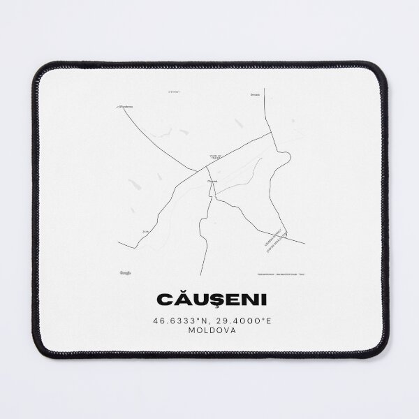 Item preview, Căuşeni Moldova Minimalist Map Poster | Modern City Street Map Art designed and sold by RM-Journey.