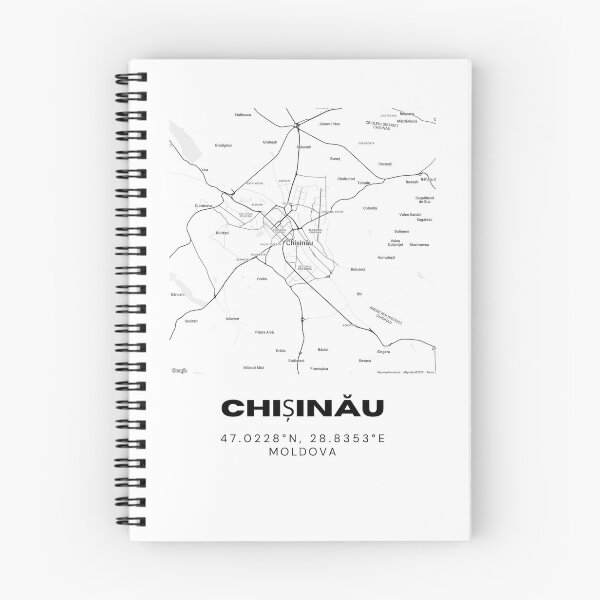 Item preview, Chișinău Moldova Minimalist Map Poster | Capital City Street Map Art designed and sold by RM-Journey.