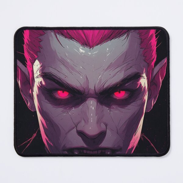 Item preview, Cinematic Vampire Horror Pink Hair Headshot Portrait v72 designed and sold by Real Fiction.