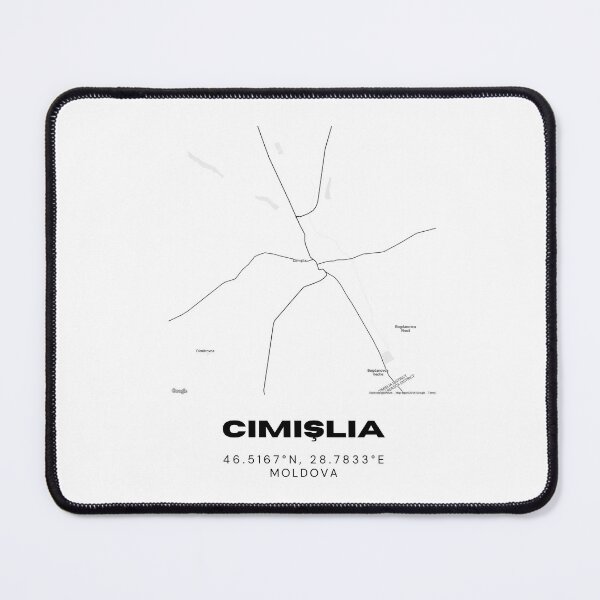 Item preview, Cimişlia Moldova Minimalist Map Poster | Elegant City Layout Art designed and sold by RM-Journey.