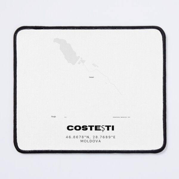Item preview, Costești Moldova Minimalist Map Poster | Modern Town Street Map Art designed and sold by RM-Journey.