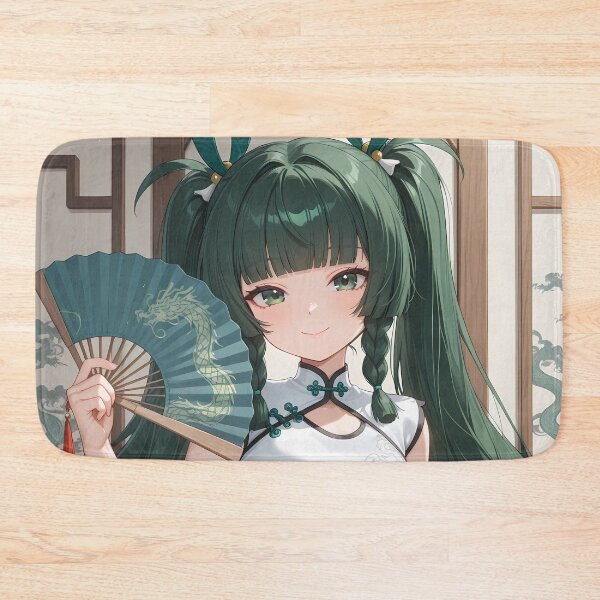 Item preview, Qingyi Zenless Zone Zero Anime Girl Elegant Dragon Fan Classic Beauty designed and sold by Spraykart.