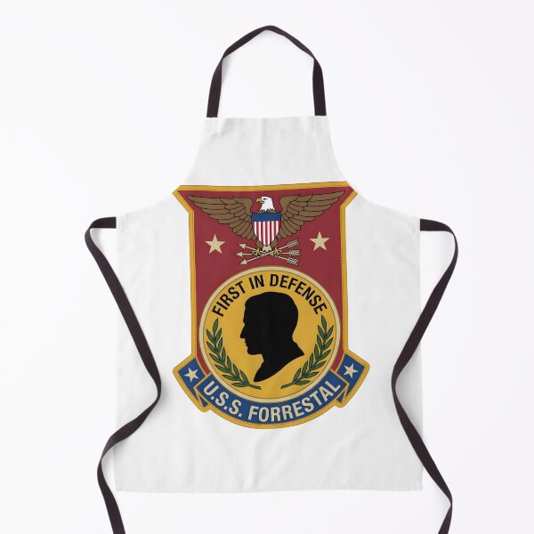 Item preview, USS Forrestal CVA-59 First in Defense Military Insignia designed and sold by CharlieDesings.