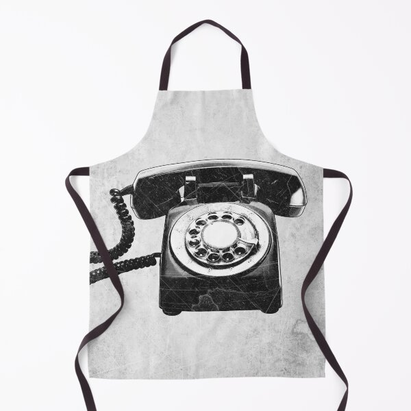 Item preview, Vintage Rotary Telephone Dark Noir Retro Horror Mid Century designed and sold by Ghoul Enterprises.