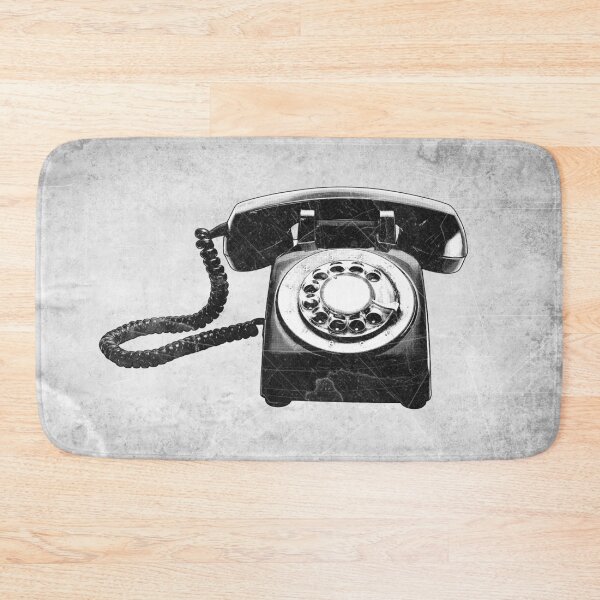 Item preview, Vintage Rotary Telephone Dark Noir Retro Horror Mid Century designed and sold by Ghoul Enterprises.