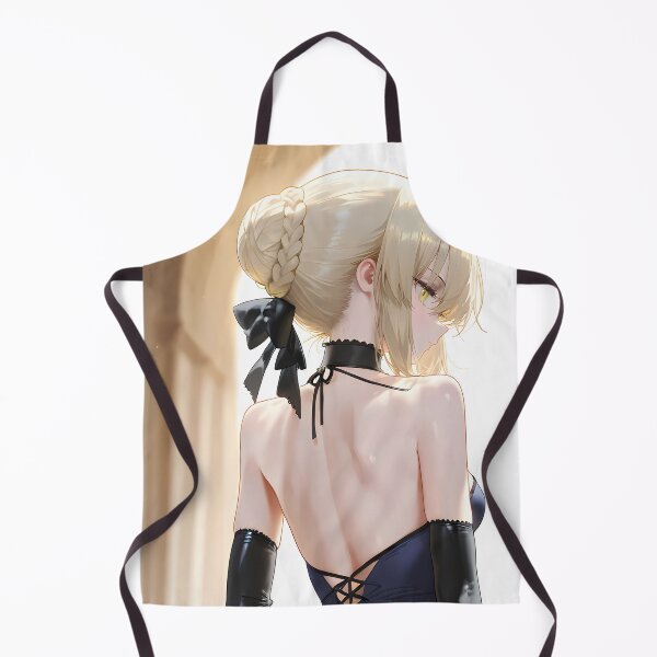 Item preview, Saber Alter Fate Stay Night Blue Dress Back View Elegance designed and sold by Spraykart.
