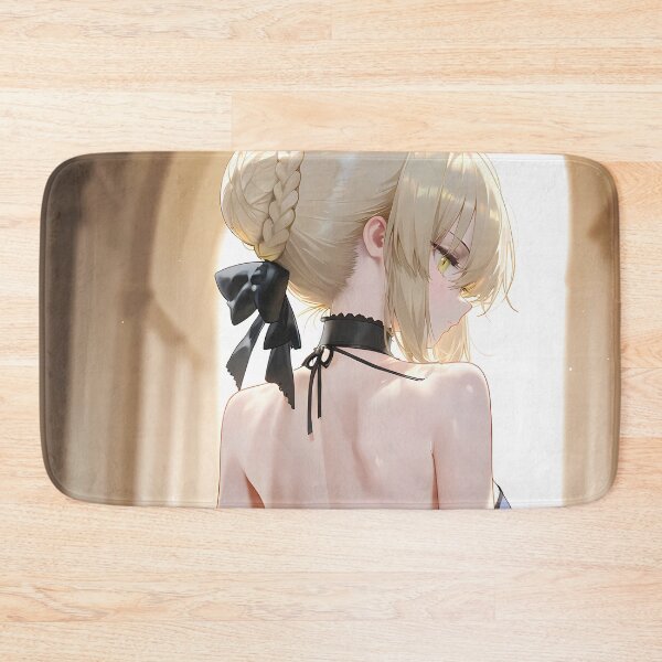 Item preview, Saber Alter Fate Stay Night Blue Dress Back View Elegance designed and sold by Spraykart.