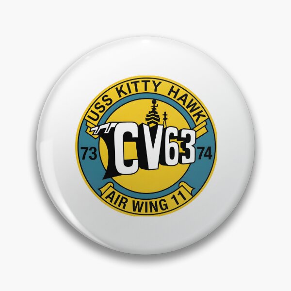 Item preview, USS Kitty Hawk CV-63 Air Wing 11 Deployment Patch designed and sold by CharlieDesings.