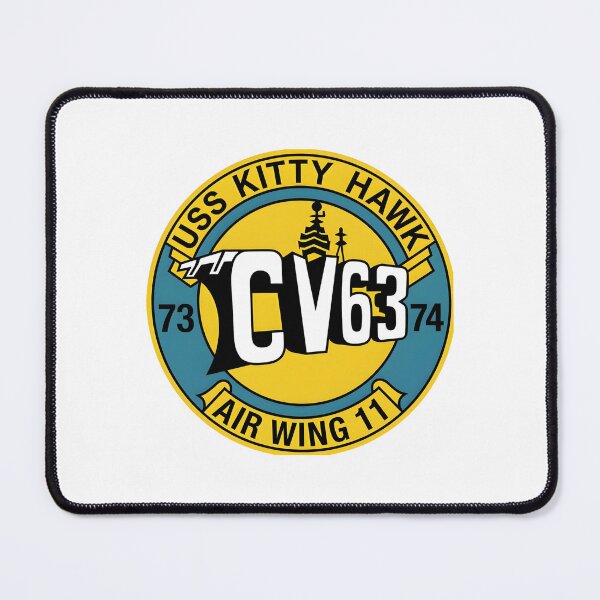 Item preview, USS Kitty Hawk CV-63 Air Wing 11 Deployment Patch designed and sold by CharlieDesings.