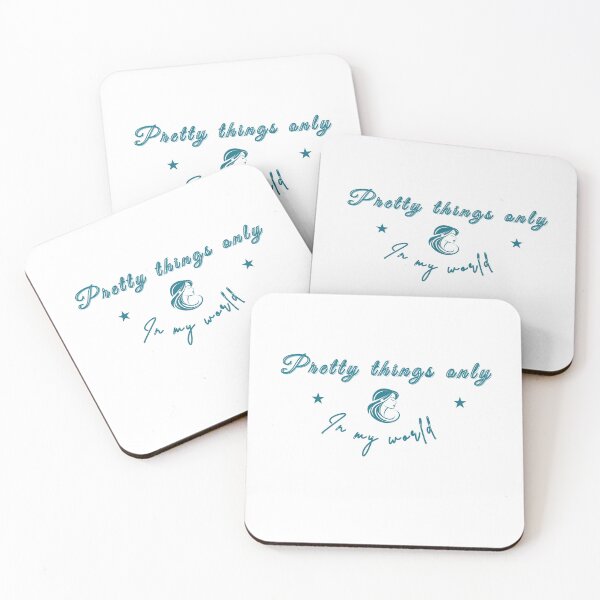 Item preview, Pretty Things Only in My World – Dark Green Aesthetic Minimalist Design designed and sold by Daily Mood Studio.