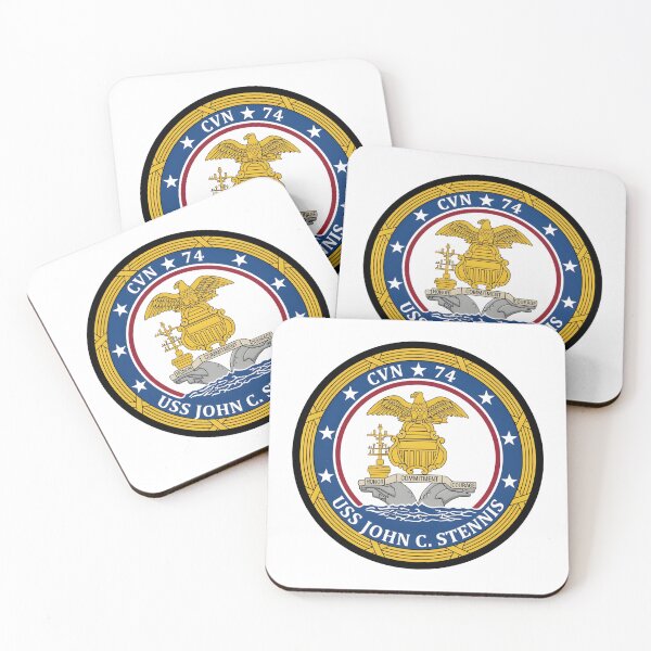 Item preview, USS John C. Stennis CVN 74 Aircraft Carrier Crest designed and sold by CharlieDesings.