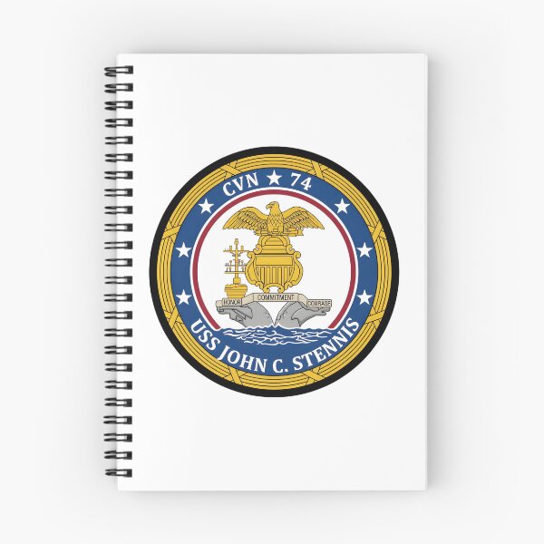 Item preview, USS John C. Stennis CVN 74 Aircraft Carrier Crest designed and sold by CharlieDesings.