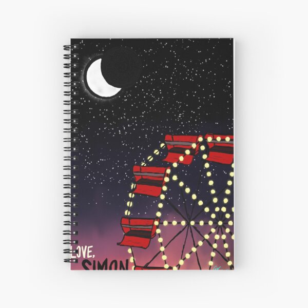 Love Simon Spiral Notebook