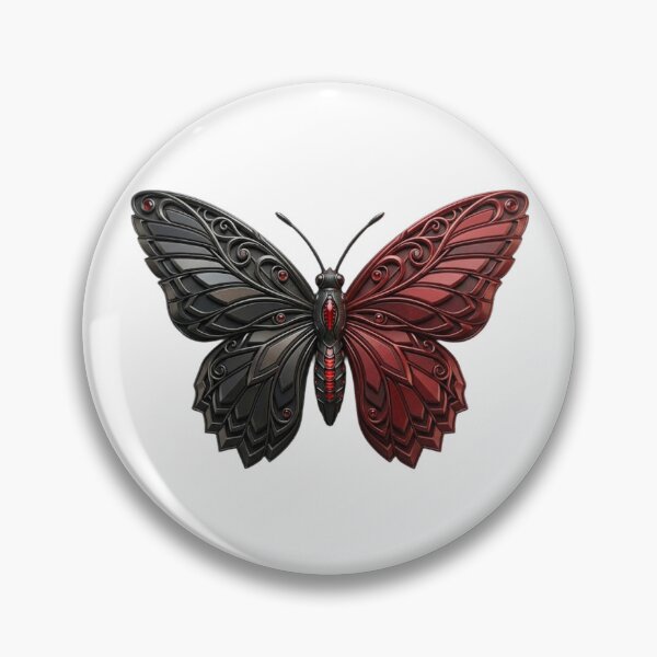 Item preview, Realistic 3D Butterfly Monarch Gothic Sculpture Design designed and sold by Digital Duniyah.