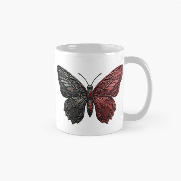 Item preview, Realistic 3D Butterfly Monarch Gothic Sculpture Design designed and sold by Digital Duniyah.