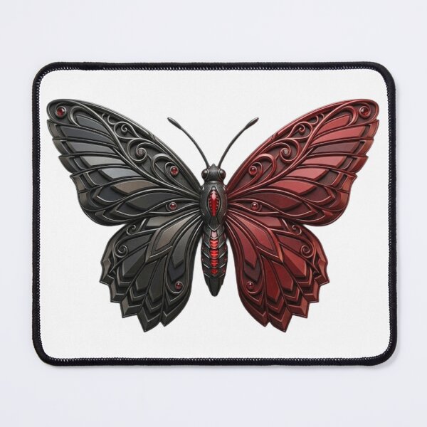 Item preview, Realistic 3D Butterfly Monarch Gothic Sculpture Design designed and sold by Digital Duniyah.