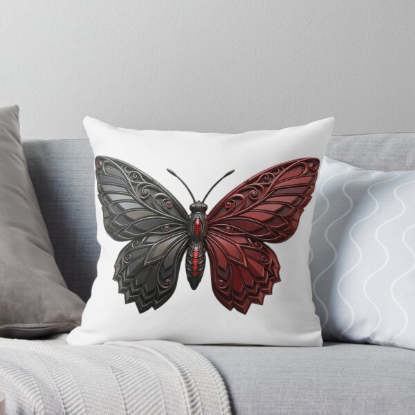 Item preview, Realistic 3D Butterfly Monarch Gothic Sculpture Design designed and sold by Digital Duniyah.
