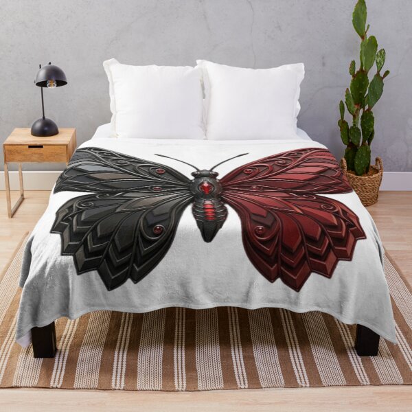 Item preview, Realistic 3D Butterfly Monarch Gothic Sculpture Design designed and sold by Digital Duniyah.