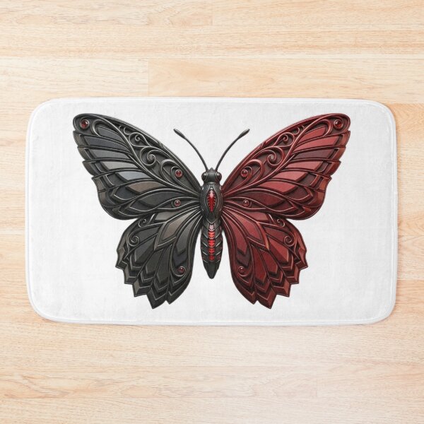 Item preview, Realistic 3D Butterfly Monarch Gothic Sculpture Design designed and sold by Digital Duniyah.