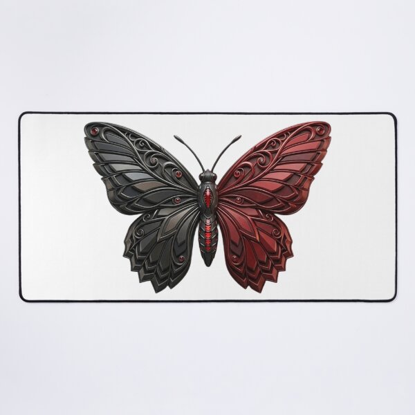 Item preview, Realistic 3D Butterfly Monarch Gothic Sculpture Design designed and sold by Digital Duniyah.