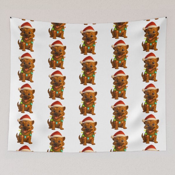 Item preview, Christmas Tasmanian Tiger designed and sold by Sillytoe.