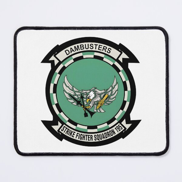 Item preview, VFA-195 Dambusters Strike Fighter Squadron Patch designed and sold by CharlieDesings.