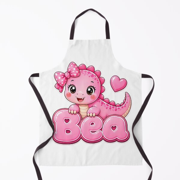 Item preview, Bea Name Dinosaur Sticker Cute Kids Cartoon Dino designed and sold by JoyPopSticker.