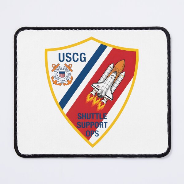 Item preview, USCG Shuttle Support OPS Military Patch designed and sold by CharlieDesings.