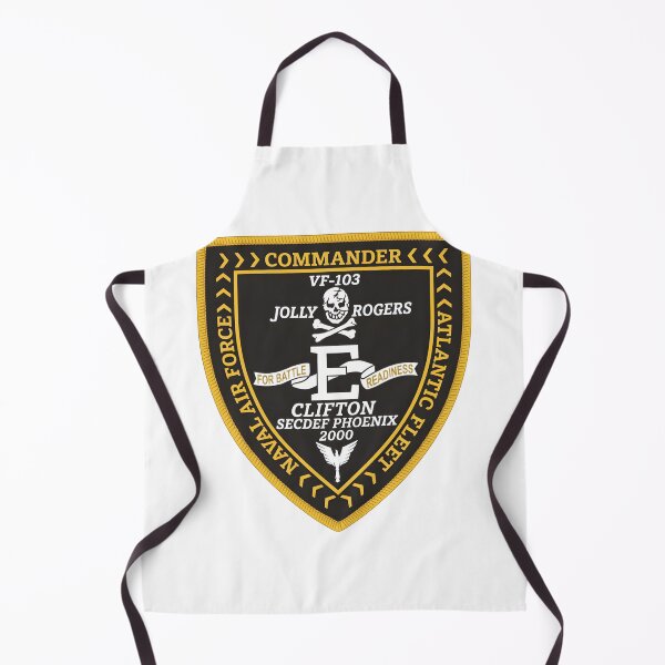 Item preview, VF-103 Jolly Rogers Commander Atlantic Fleet Battle Readiness Patch designed and sold by CharlieDesings.