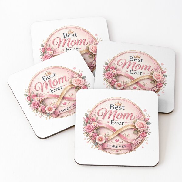 Item preview, Best Mom Ever, Forever designed and sold by RisingWolfStudio.