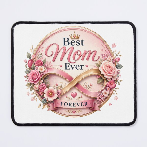 Item preview, Best Mom Ever, Forever designed and sold by RisingWolfStudio.