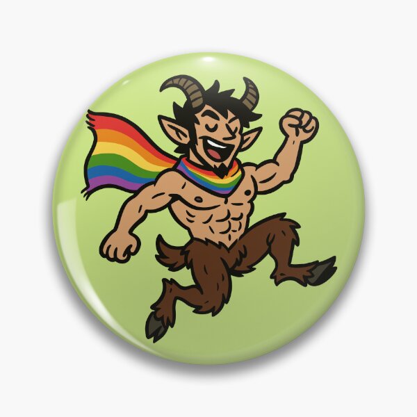 Item preview, Gay Pride Faun Frolicking designed and sold by Ghost on Toast.