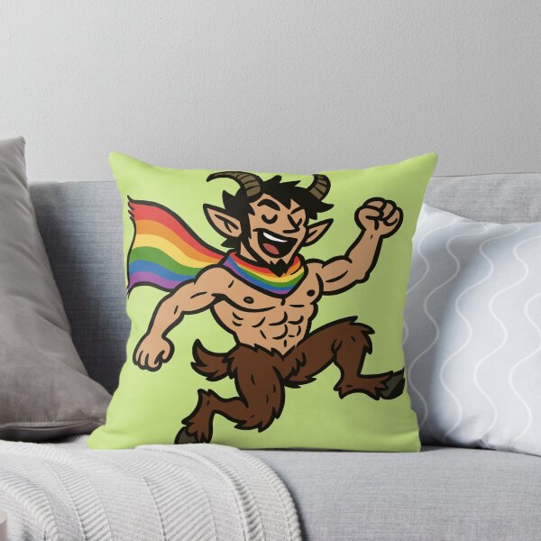 Item preview, Gay Pride Faun Frolicking designed and sold by Ghost on Toast.