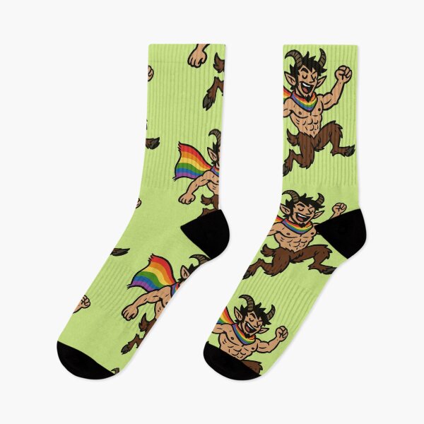 Item preview, Gay Pride Faun Frolicking designed and sold by Ghost on Toast.