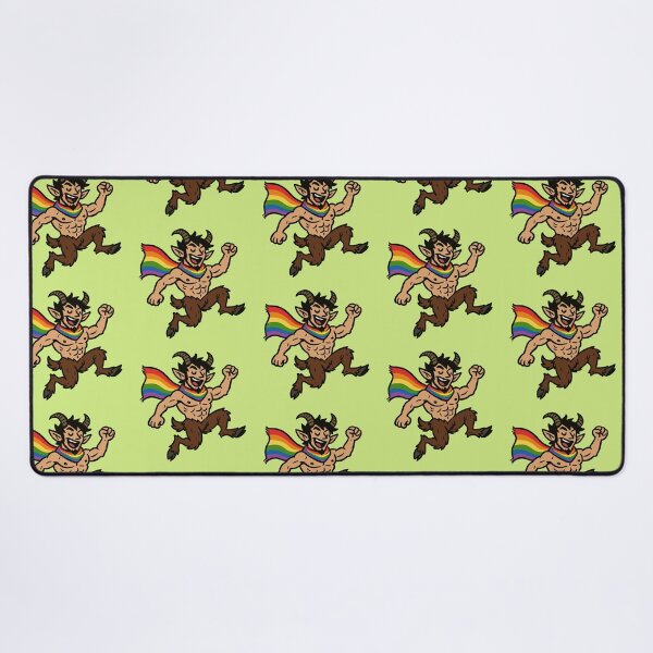 Item preview, Gay Pride Faun Frolicking designed and sold by Ghost on Toast.