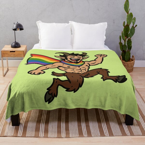 Item preview, Gay Pride Faun Frolicking designed and sold by Ghost on Toast.