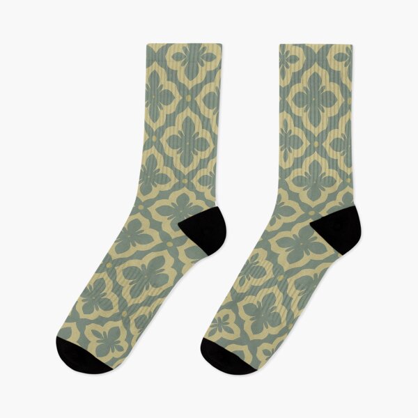 Item preview, Sage Green & Beige Scandinavian Pattern designed and sold by yara.lahdo.