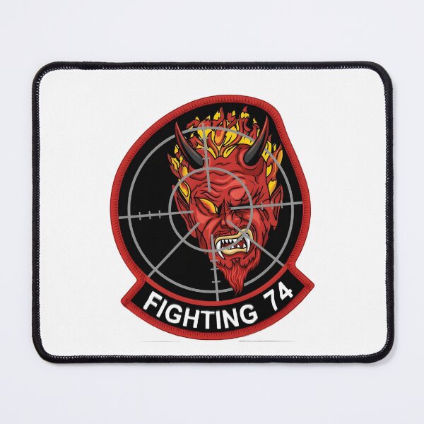 Item preview, VFA-74 Be-Devilers Squadron Tactical Patch Illustration designed and sold by CharlieDesings.