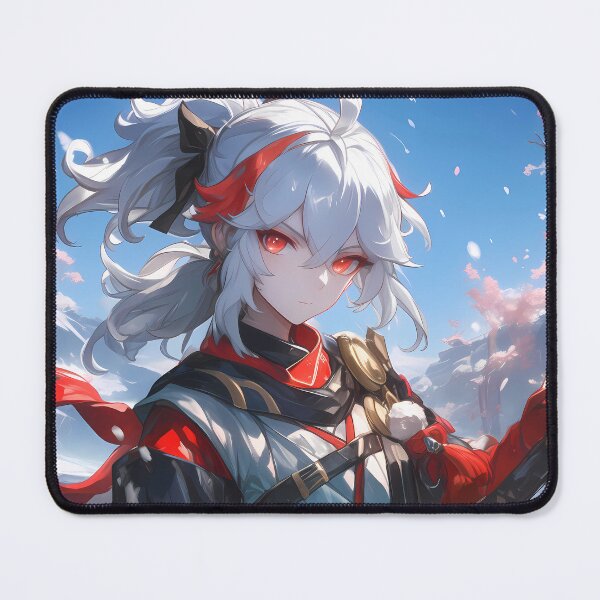 Item preview, Kazuha Genshin Impact Snowy Samurai Calm Storm designed and sold by Spraykart.
