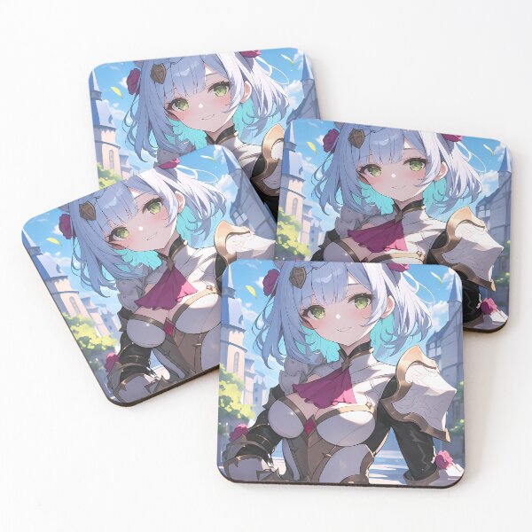 Item preview, Noelle Genshin Impact Smiling Knight Maid Armor In Cityscape designed and sold by Spraykart.