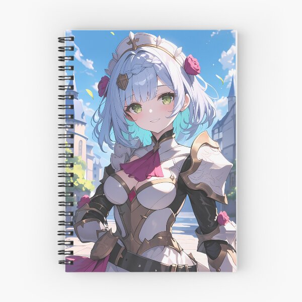 Item preview, Noelle Genshin Impact Smiling Knight Maid Armor In Cityscape designed and sold by Spraykart.