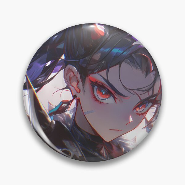 Item preview, Xinyan Genshin Impact Fierce Punk Waifu With Dark Hair designed and sold by Spraykart.
