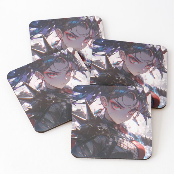 Item preview, Xinyan Genshin Impact Fierce Punk Waifu With Dark Hair designed and sold by Spraykart.