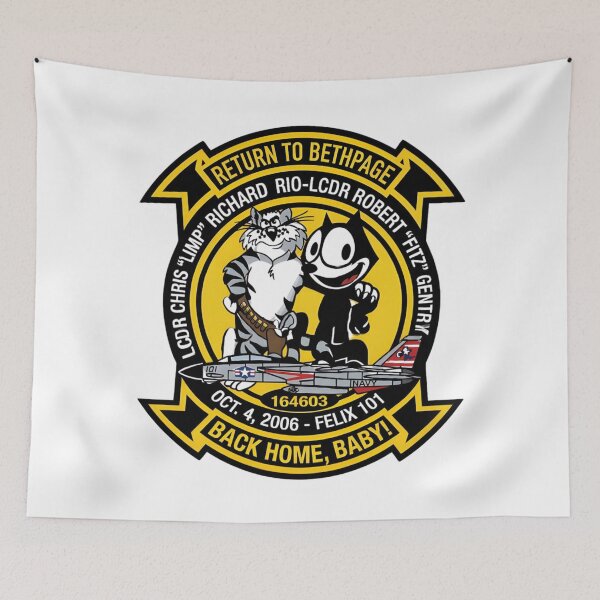 Item preview, F-14 Tomcat Felix 101 Return to Bethpage Commemorative Patch designed and sold by CharlieDesings.