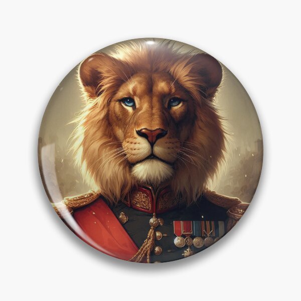 Item preview, Lion Commander Of The Grand Army designed and sold by nikkolaus.
